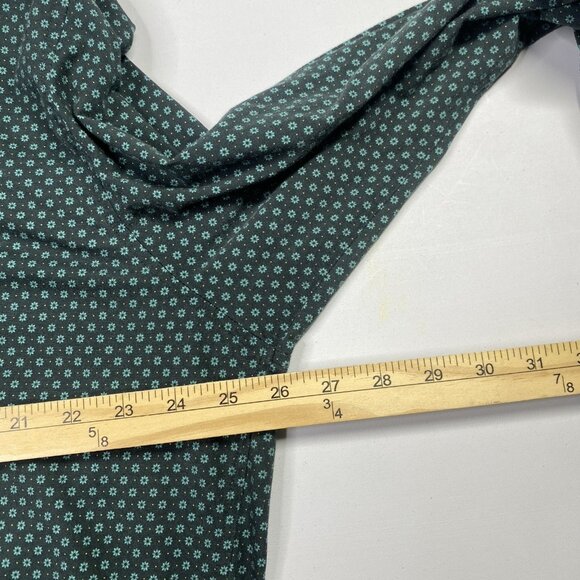Buttercloth Button Shirt 2XL Regular Fit Icy Cotton Long Sleeve Print - Picture 7 of 9